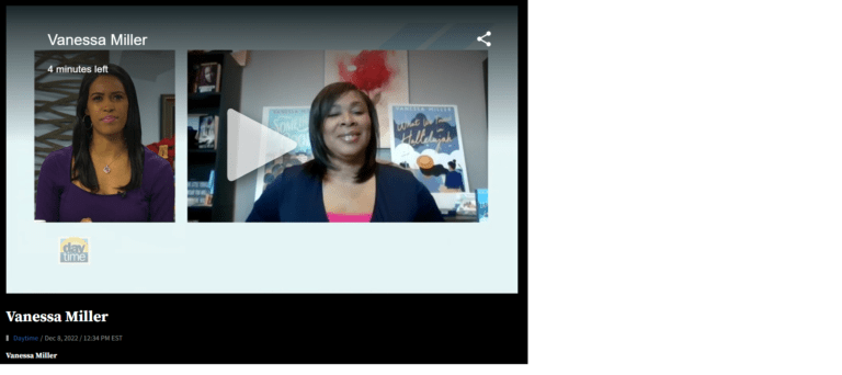 Vanessa Miller on Daytime with Farron Hipp on WFLA, Channel 8 Daytime