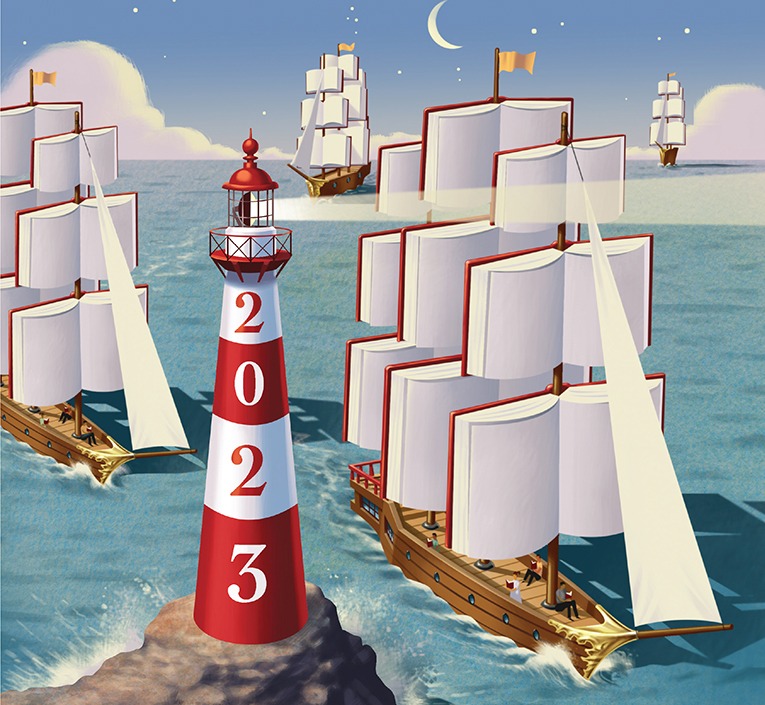 The Light on Halsey Street was featured in Library Journal’s What to Read in 2023!